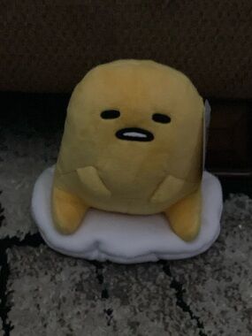 Yellow Gudetama Plush Stuffed Animal - Soft Egg Character